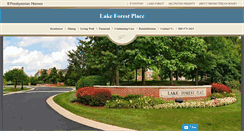 Desktop Screenshot of lakeforestplace.org